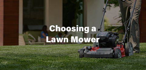 Choosing a Lawn Mower